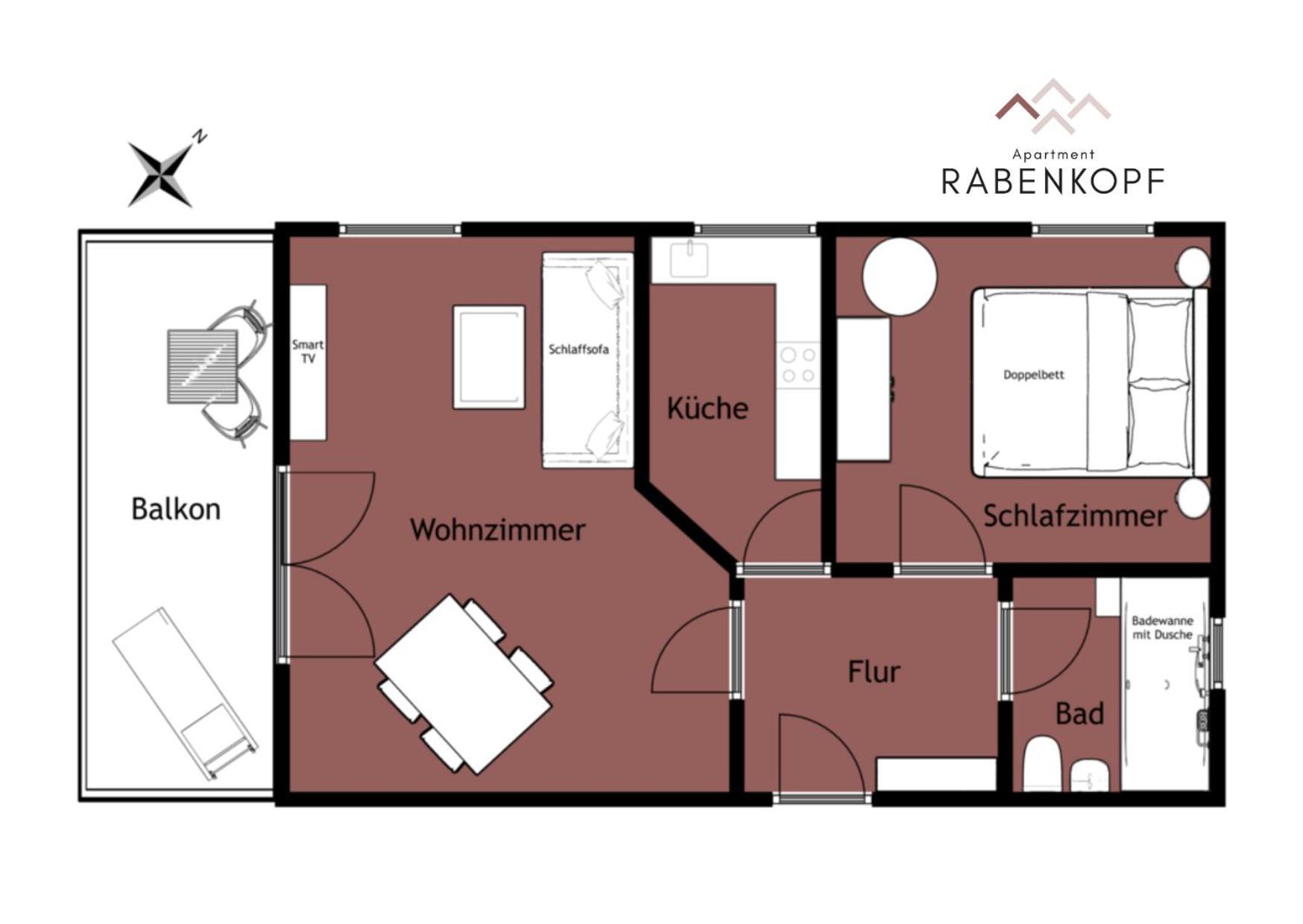 Das Bergquartier - Ferienwohnung Rabenkopf Oberau  Kültér fotó